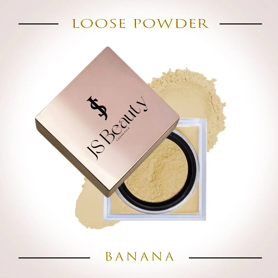 Loose powder banana