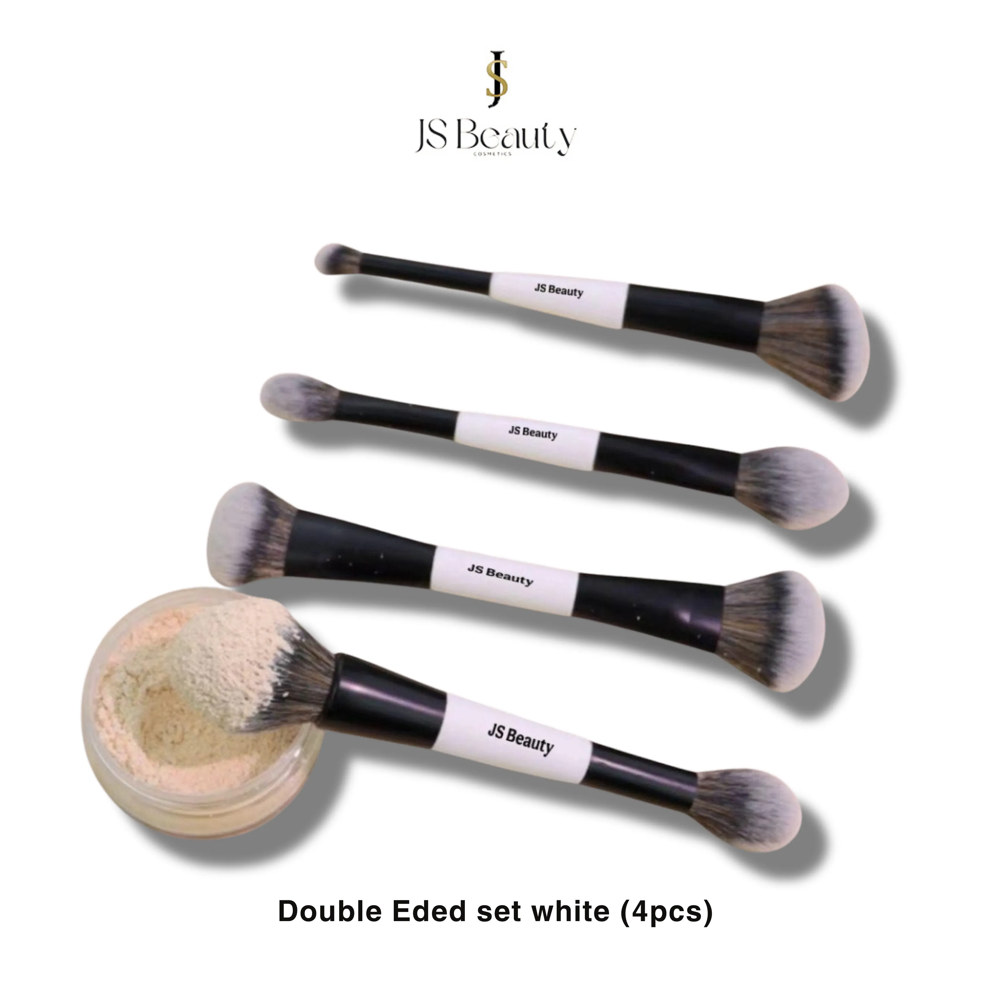 Double Eded set white (4pcs)