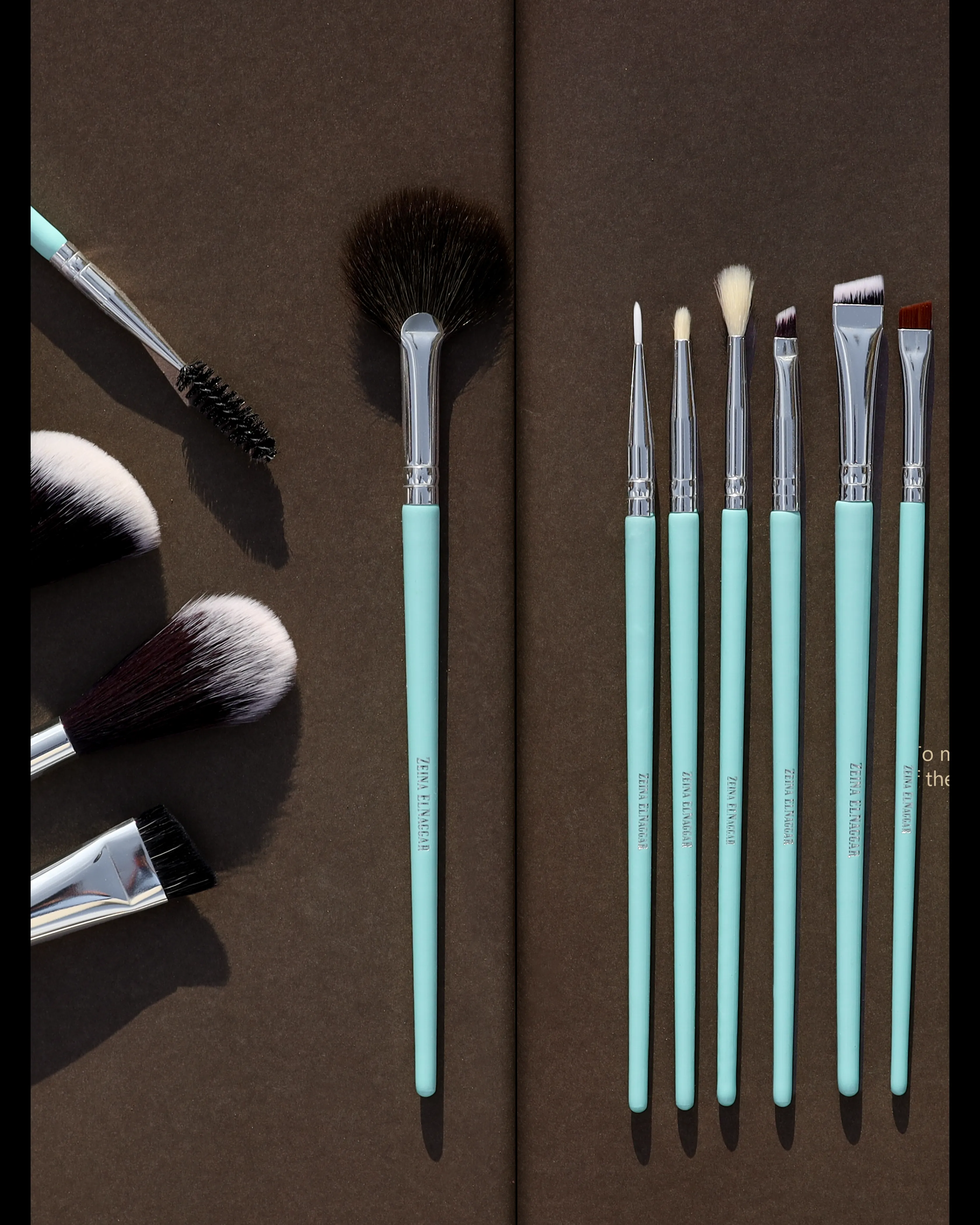 Zeina El Nagar Makeup  brusuhes (40 professional Set)