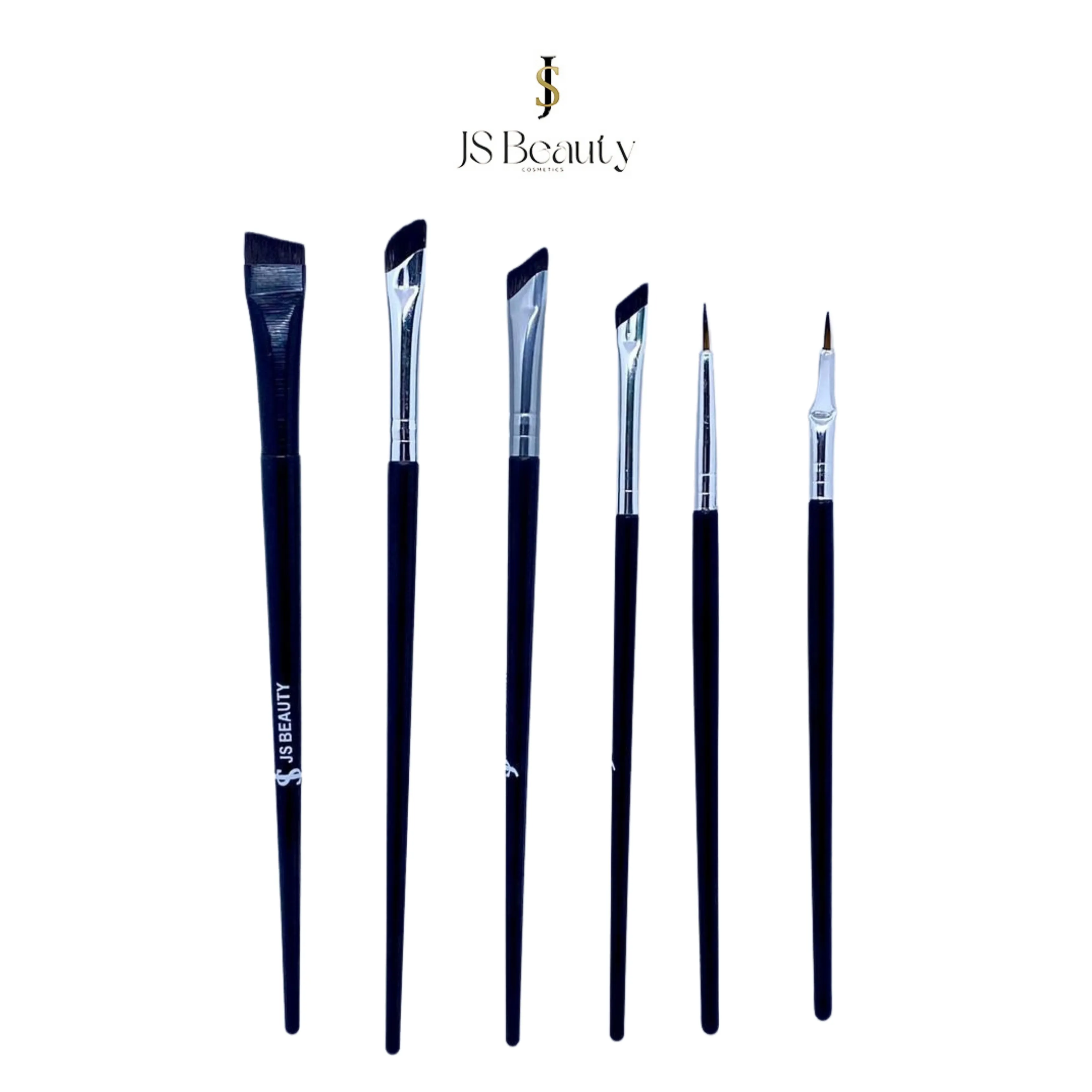 Angled Eyeliner Brush 6pcs